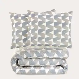 Wehkamp NOUS Living katoenen dekbedovertrek 2-persoons (200x200 cm) aanbieding