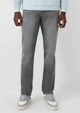 Wehkamp QS regular fit jeans grijs aanbieding