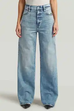 Wehkamp G-STAR highwaist loose fit jeans blauw aanbieding