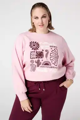 Wehkamp MS Mode sweater lichtroze aanbieding