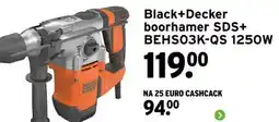 GAMMA Black+Decker boorhamer SDS+ aanbieding