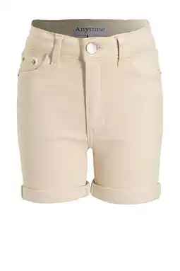 Wehkamp Anytime denim short ecru aanbieding