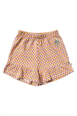 Wehkamp Your Wishes regularwaist geruite casual short oranje aanbieding