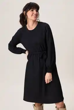 Wehkamp Miss Etam A-lijn jurk zwart aanbieding