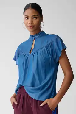 Wehkamp Shoeby denim top blauw aanbieding