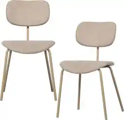Wehkamp WOOOD eetkamerstoel (set van 2) Link aanbieding