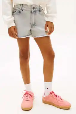 Wehkamp Tommy Hilfiger short grey denim aanbieding