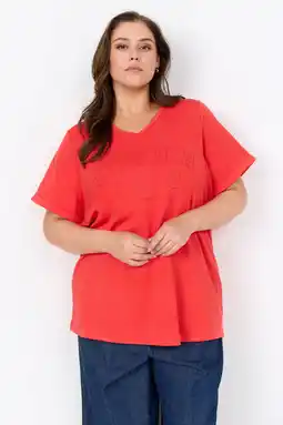 Wehkamp Wasabiconcept T-shirt rood aanbieding