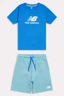Wehkamp New Balance T-shirt + short blauw aanbieding