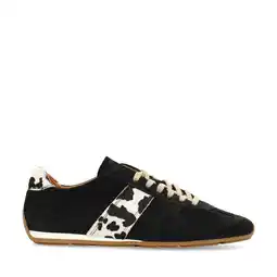 Wehkamp Manfield suède sneakers zwart aanbieding