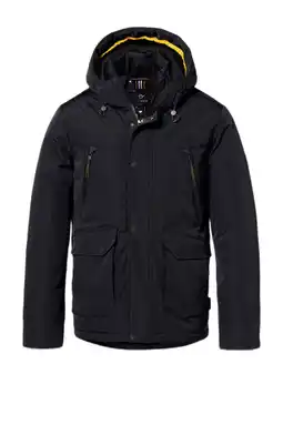 Wehkamp District winterjas zwart aanbieding