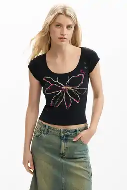 Wehkamp Desigual top zwart aanbieding