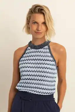 Wehkamp Expresso haltertop gebreid aanbieding