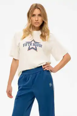 Wehkamp Fifth House T-shirt ecru aanbieding