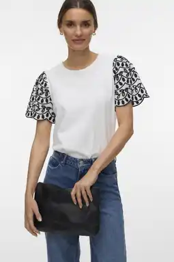 Wehkamp VERO MODA top wit aanbieding
