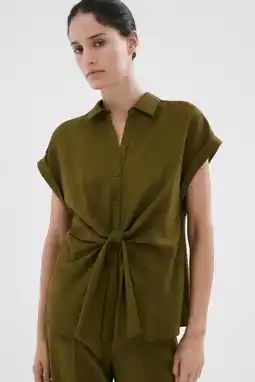 Wehkamp Mango blouse groen aanbieding