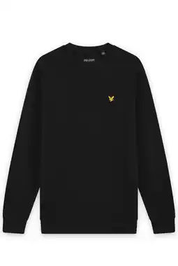 Wehkamp Lyle & Scott sweater zwart aanbieding