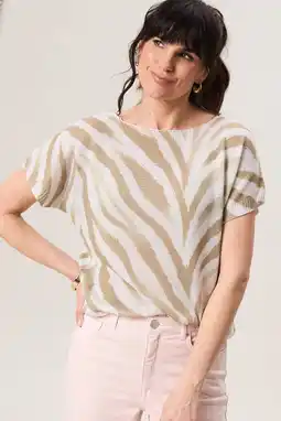 Wehkamp Miss Etam top zand aanbieding