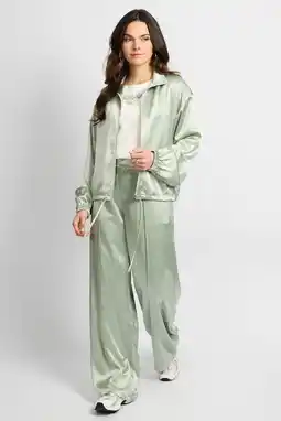 Wehkamp CS the Label regularwaist pantalon mintgroen aanbieding