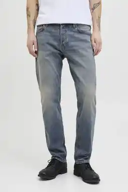 Wehkamp JACK & JONES JEANS INTELLIGENCE JJIMIKE JJORIGINAL tapered jeans blue denim aanbieding