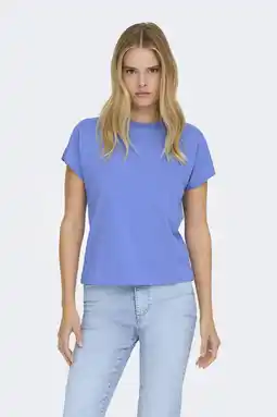Wehkamp ONLY T-shirt blauw aanbieding