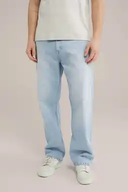 Wehkamp WE Fashion Blue Ridge loose fit jeans light denim aanbieding