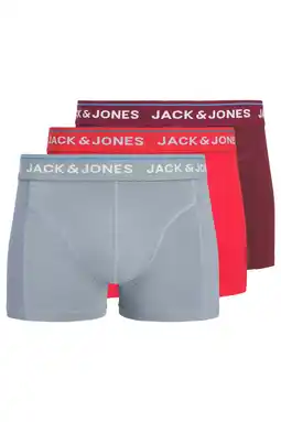 Wehkamp JACK & JONES JACBRANCO boxershorts (set van 3) aanbieding