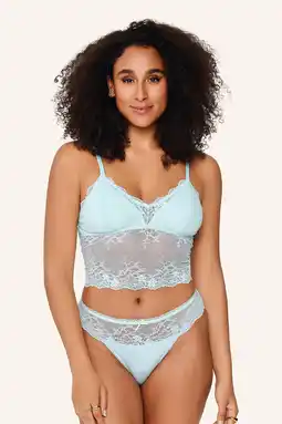 Wehkamp LingaDore string Daily lichtblauw aanbieding