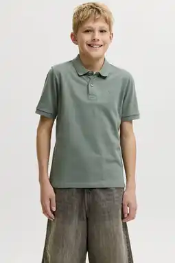 Wehkamp JACK & JONES JUNIOR polo groen aanbieding