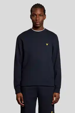 Wehkamp Lyle & Scott sweater donkerblauw aanbieding