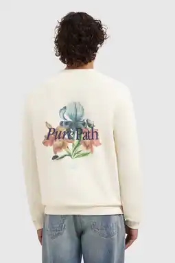 Wehkamp Pure Path gebloemde sweater aanbieding