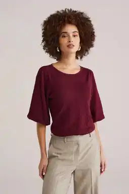 Wehkamp WE Fashion trui donkerrood aanbieding