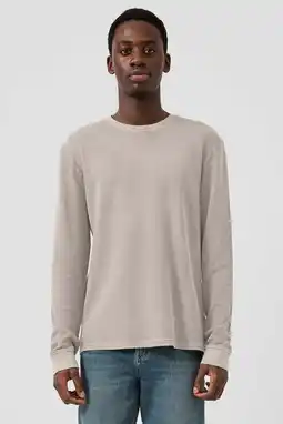 Wehkamp QS regular T-shirt lichtgrijs aanbieding