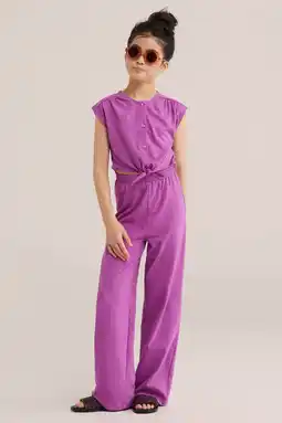 Wehkamp WE Fashion jumpsuit paars aanbieding