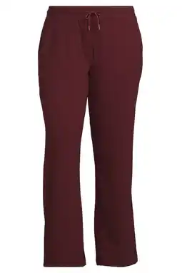 Wehkamp GREAT LOOKS wide leg broek bordeauxrood aanbieding