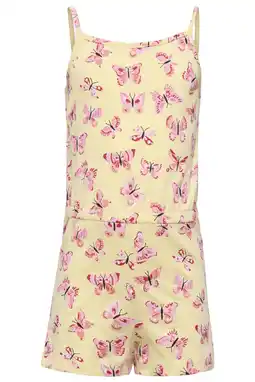 Wehkamp KIDS ONLY MINI playsuit geel aanbieding