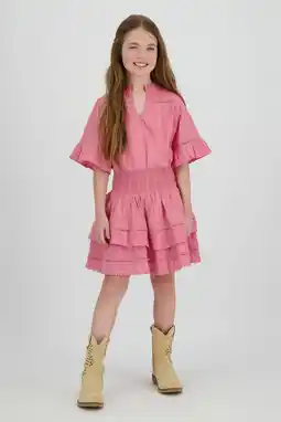 Wehkamp Vingino korte jurk roze aanbieding