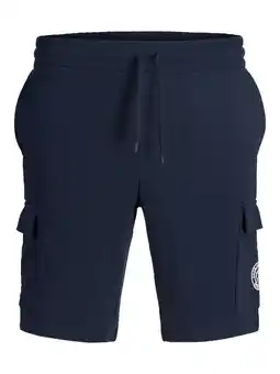 Wehkamp JACK & JONES JUNIOR regular sweatshort donkerblauw aanbieding