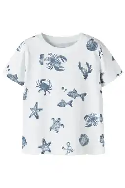 Wehkamp NAME IT MINI T-shirt wit aanbieding