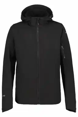 Wehkamp Icepeak softshell jas Barmstedt zwart aanbieding