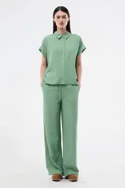 Wehkamp Modström blouse groen aanbieding