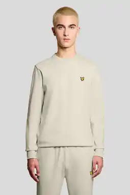 Wehkamp Lyle & Scott sweater lichtgrijs aanbieding