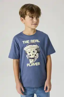 Wehkamp NAME IT KIDS T-shirt blauw aanbieding