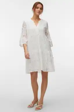 Wehkamp VERO MODA A-lijn jurk - wit aanbieding