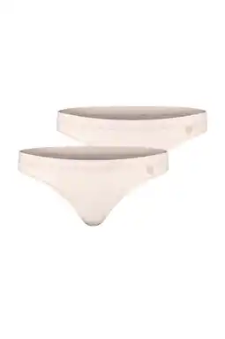 Wehkamp Bamigo string Miley met bamboe (set van 2) lichtroze aanbieding