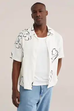 Wehkamp WE Fashion relaxed casual overhemd ecru aanbieding