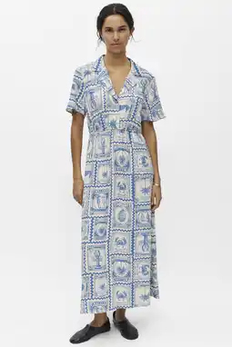 Wehkamp OBJECT blazerjurk strandjurk blauw aanbieding
