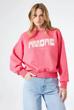 Wehkamp Garcia sweater roze aanbieding