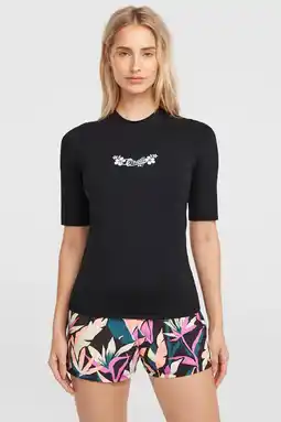 Wehkamp O'Neill T-shirt Skins UPF 50+ zwart aanbieding