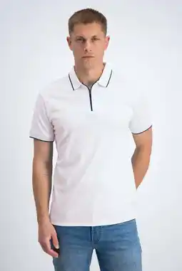 Wehkamp GABBIANO regular polo ecru aanbieding